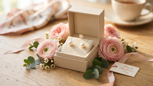 Pearl earrings Mother's Day gift — best earrings for mothers day