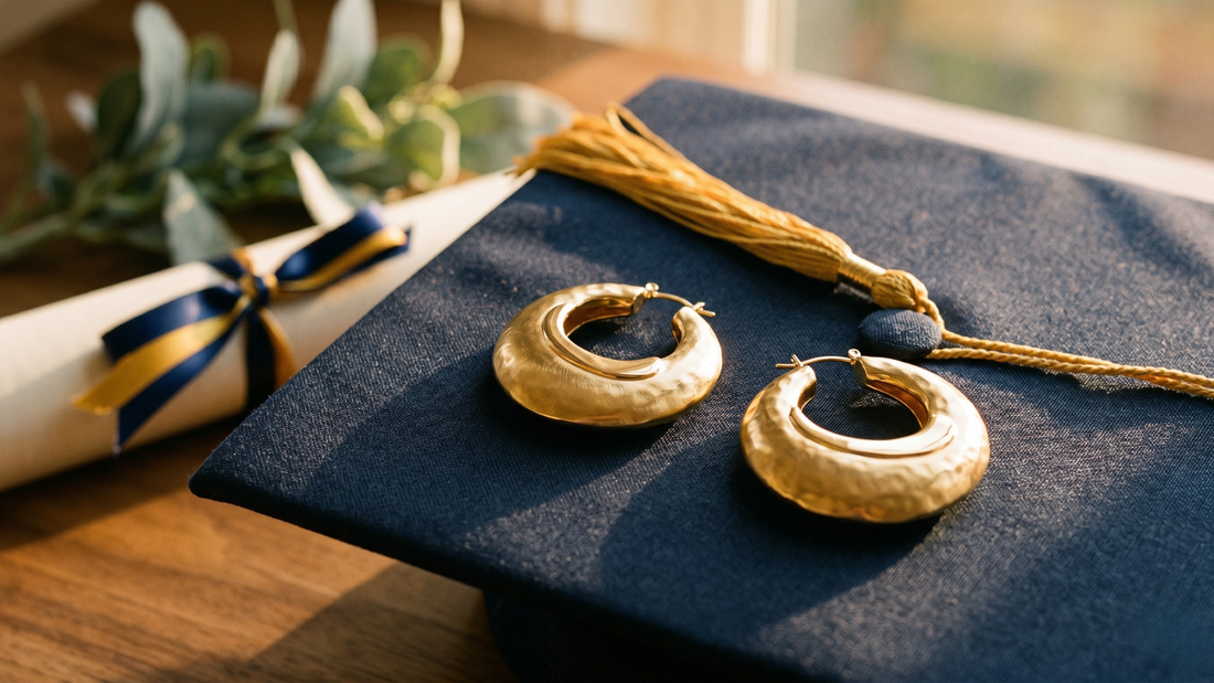 Gold earrings graduation gift — why earrings are the perfect graduation gift