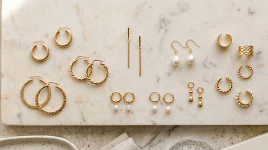 Earring trends 2026 complete European edit — ear cuffs, pearls, statement drops 