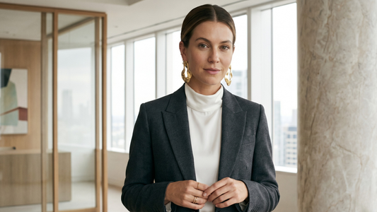 Statement earrings for work — bold without crossing the line guide by Clarabelle