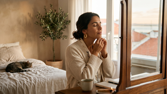 Jewellery as self-care — the science behind how wearing jewellery affects confidence and wellbeing by Clarabelle