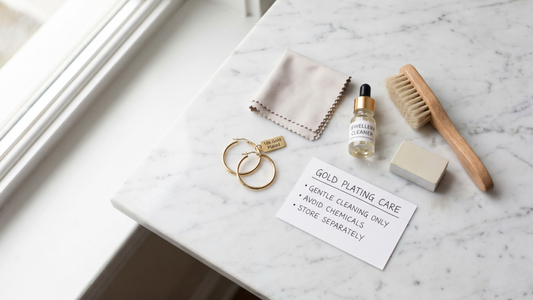 Gold plated vs solid gold earrings — the honest comparison guide by Clarabelle
