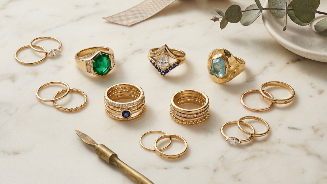 The complete rings guide 2026 — styles, how to wear them and trends by Clarabelle