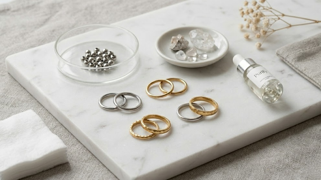 Rings for sensitive skin — hypoallergenic guide by Clarabelle