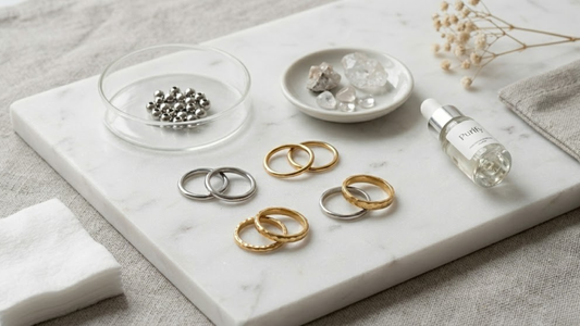 Rings for sensitive skin — hypoallergenic guide by Clarabelle