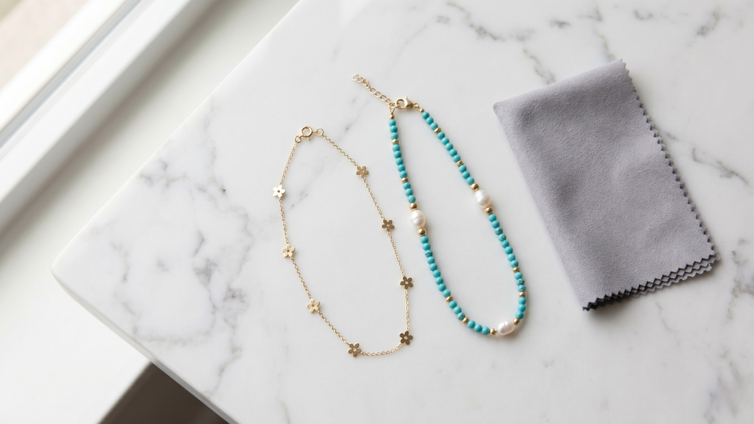 How to care for your anklets — complete cleaning storage and maintenance guide by Clarabelle