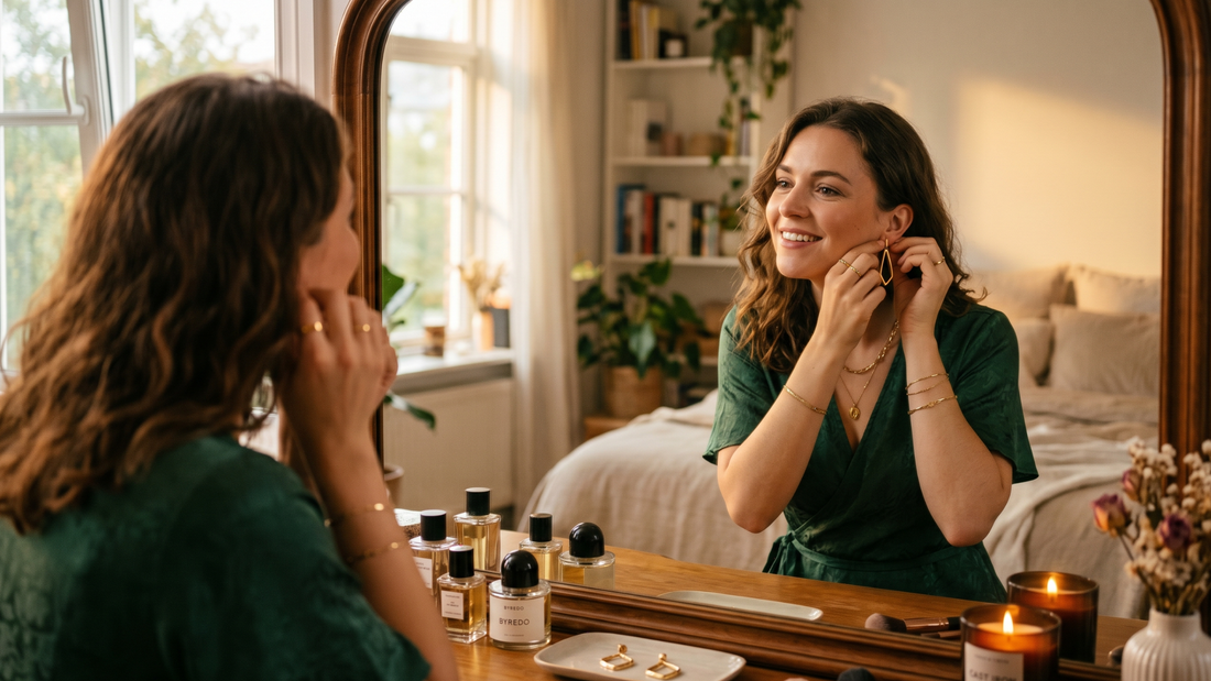 Jewellery for a first date — confident without trying too hard guide by Clarabelle