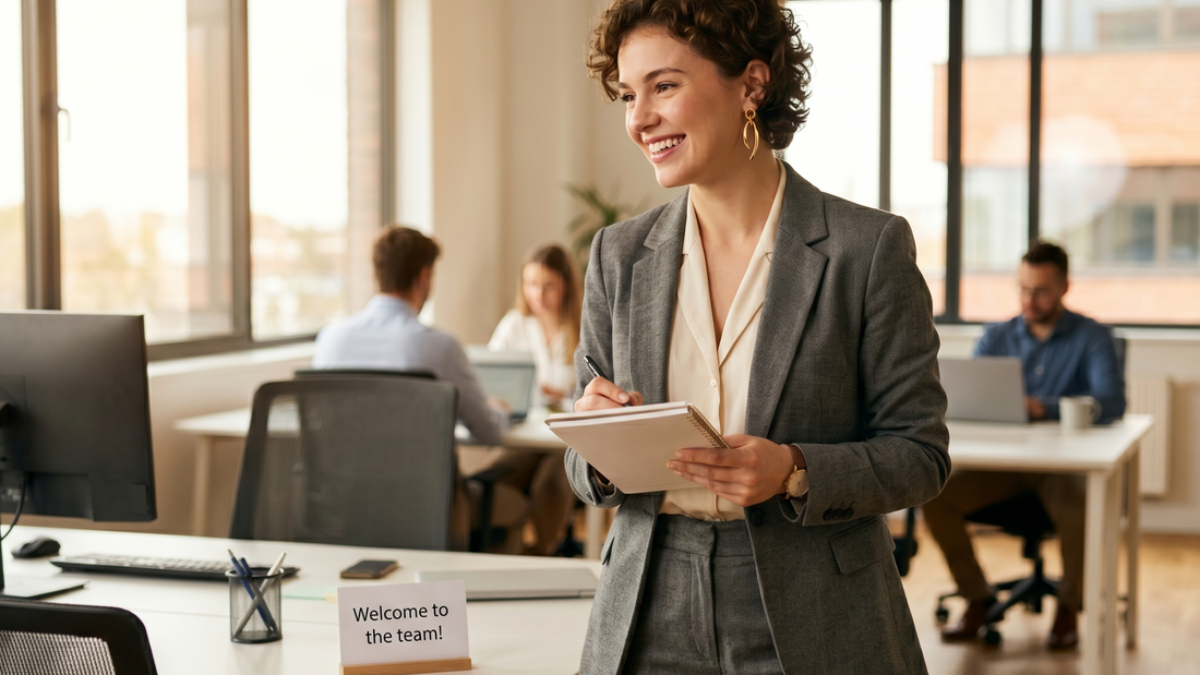 What jewellery to wear on your first day at work — new job guide by Clarabelle