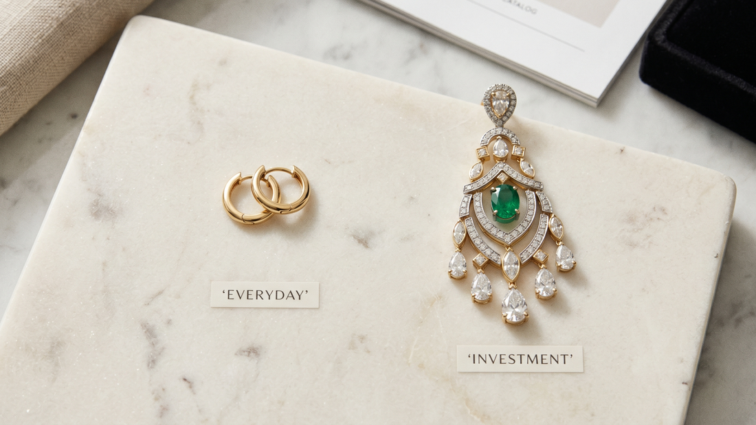 Jewellery worth investing in vs jewellery worth enjoying — the honest framework by Clarabelle