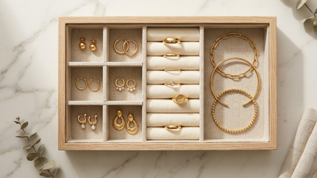 How to organise your jewellery collection — complete storage and organisation guide by Clarabelle