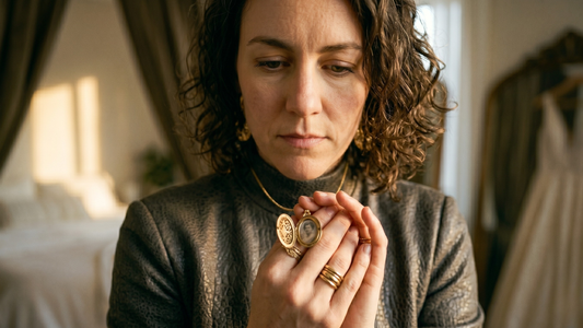 Jewellery and grief — how pieces help us carry loss by Clarabelle