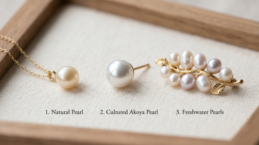 Pearls natural cultured and freshwater explained — complete pearl types guide by Clarabelle