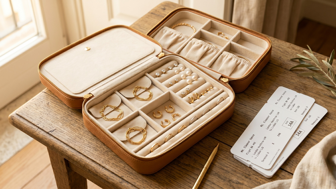 How to travel with jewellery safely — the complete guide by Clarabelle
