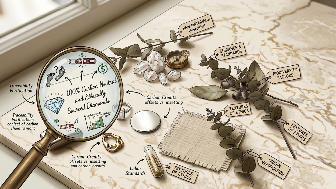 Greenwashing in jewellery — how to spot the real from the marketing by Clarabelle
