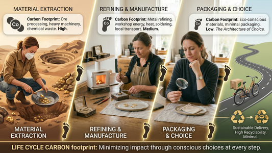The carbon footprint of jewellery what you need to know by Clarabelle
