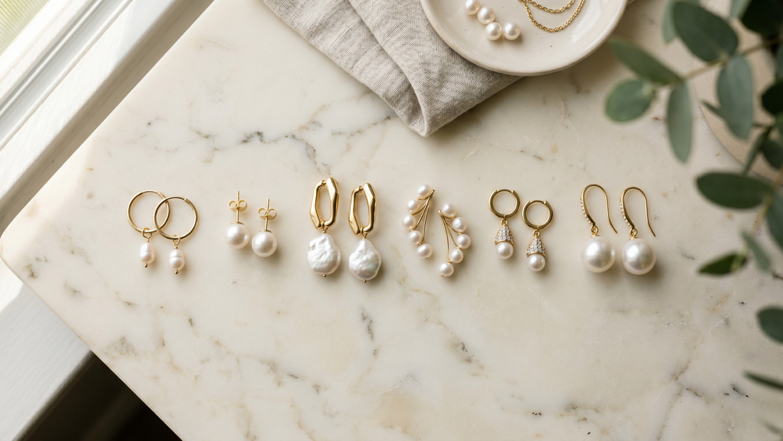 Different types of pearl earrings complete guide by Clarabelle