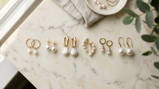 Different types of pearl earrings complete guide by Clarabelle