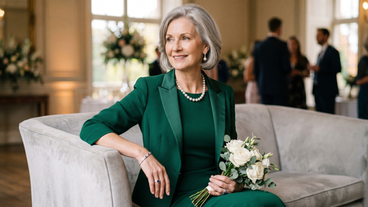 Mother of the bride jewellery elegant without competing by Clarabelle