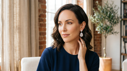 Earrings for heart-shaped faces complete guide by Clarabelle