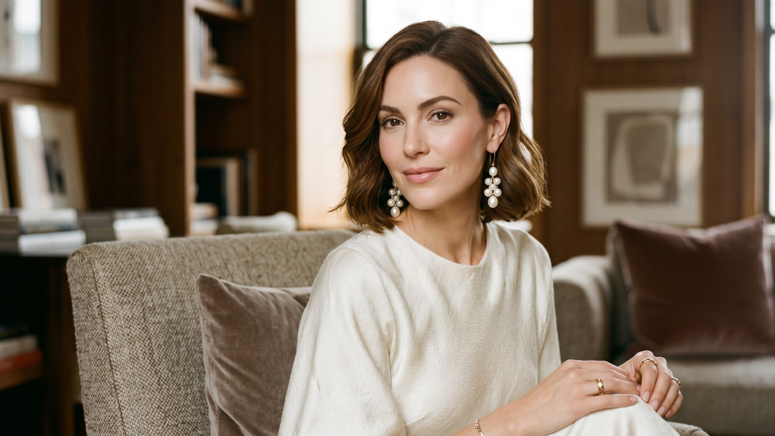 Earrings for diamond-shaped faces by Clarabelle