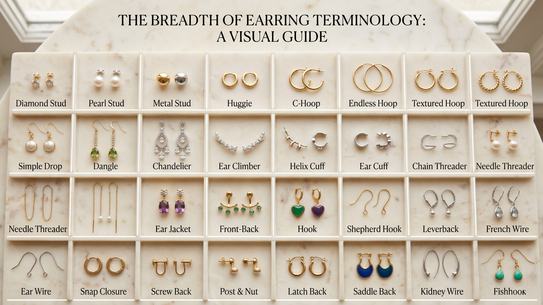 Earring Glossary: Every Term You Need to Know – CLARABELLE