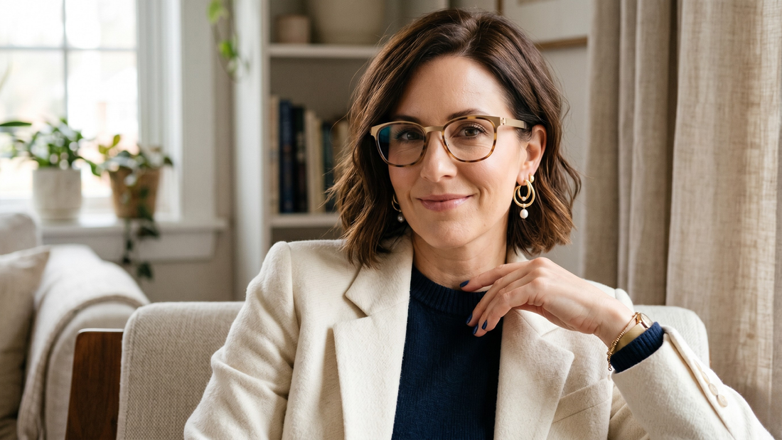 Earrings for glasses wearers complete guide by Clarabelle