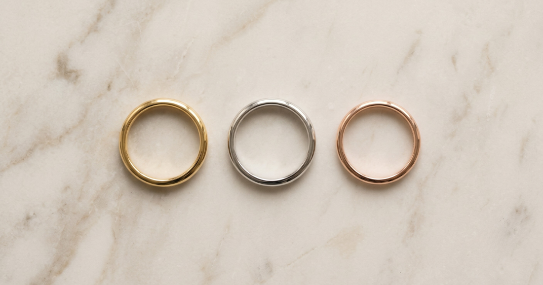 Yellow gold vs white gold vs rose gold complete comparison by Clarabelle