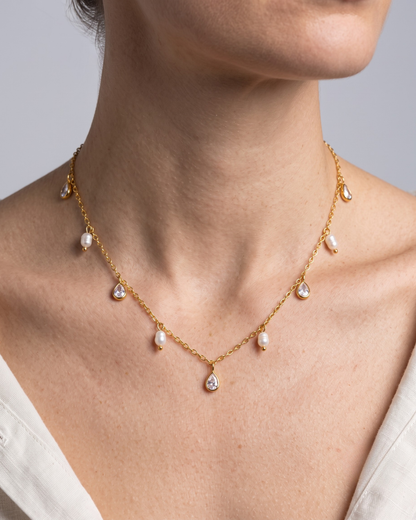 Ondine Necklace - 18k Gold Plated