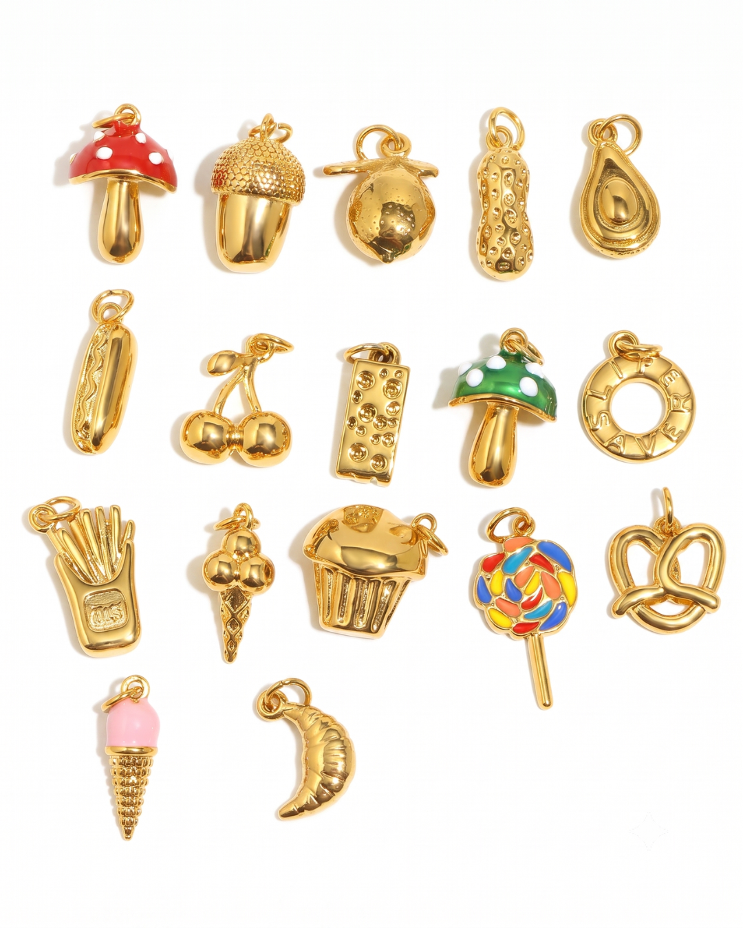 The Foodie Collection - 18k Gold