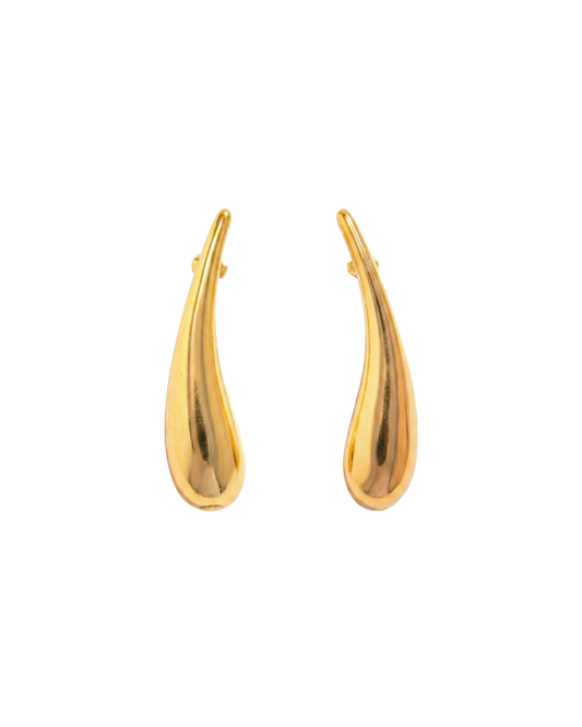Maelle Drop Earrings Gold