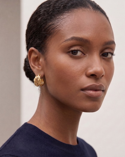 Nîmes Hoops 18k Gold Plated