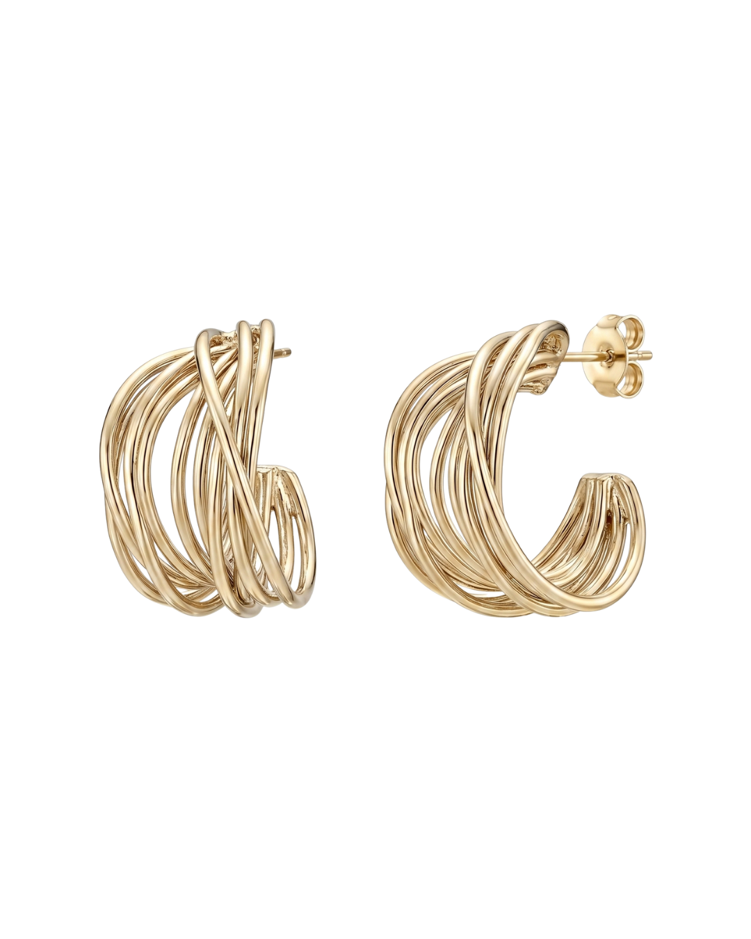Nîmes Hoops 18k Gold Plated