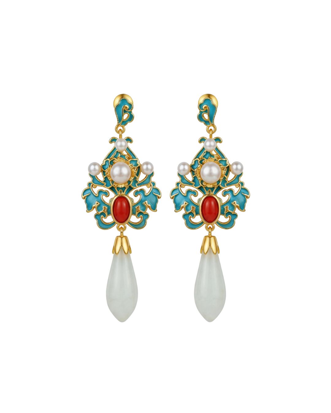 Seville Pearl Drop Earrings
