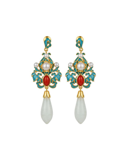 Seville Pearl Drop Earrings