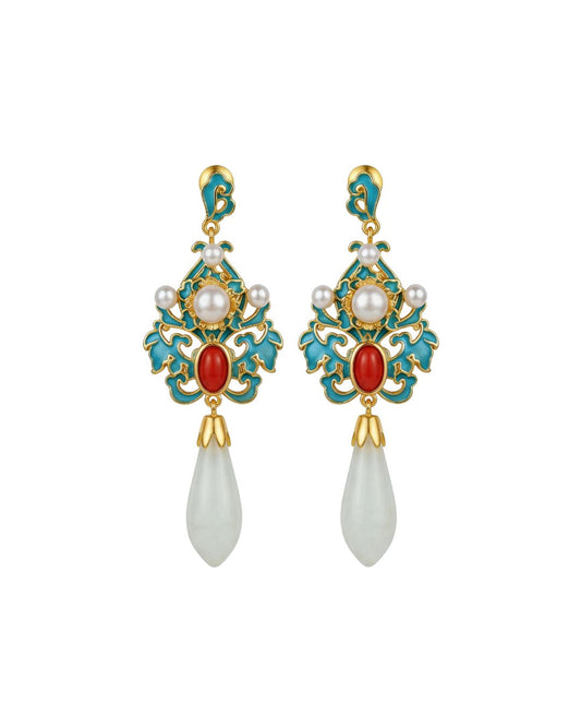 Seville Pearl Drop Earrings