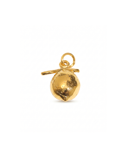 Lemon charm by Clarabelle, 18k gold plated stainless steel with jump ring